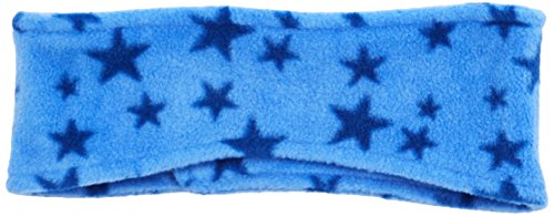 Playshoes Unisex Kinder Fleece-Stirnband Sterne 422021, 7 - Blau, one size von Playshoes