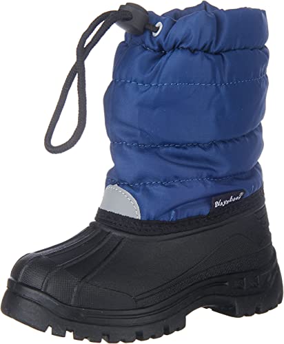 Playshoes Unisex Kinder Schneestiefel, Blau (11 Marine), 28/29 Playshoes Unisex Kinder Schneestiefel, Blau (11 Marine), 28/29 von Playshoes