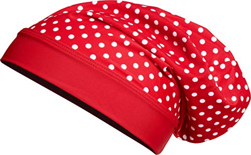 Playshoes Mädchen UV-Schutz Beanie Punkte 461036, 8 - Rot, Medium (Herstellergröße: 53cm) von Playshoes