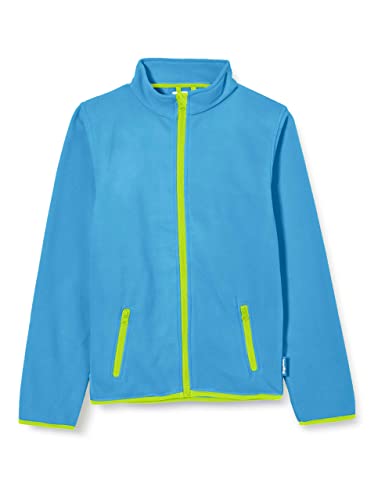 Playshoes Unisex Kinder Fleece-Jacke Outdoor-Oberteil, aquablau, 116 von Playshoes