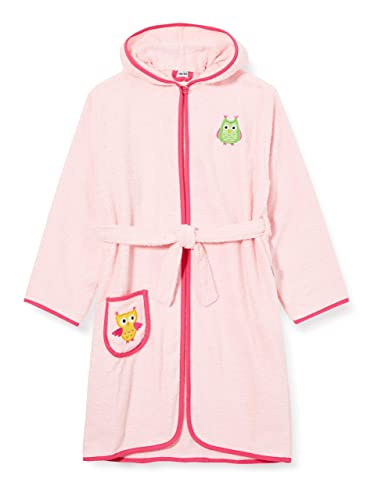 Playshoes Unisex Kinder Frottee-bademantel Morgenmantel, Eule, 86-92 EU von Playshoes