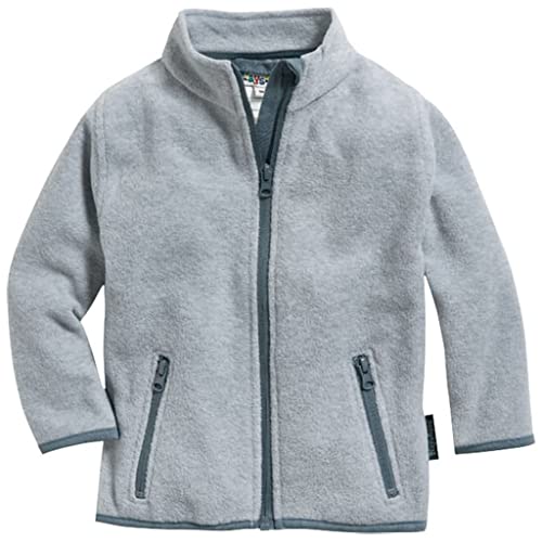 Playshoes Unisex Kinder Fleece-Jacke Outdoor-Oberteil, grau/melange, 86 von Playshoes
