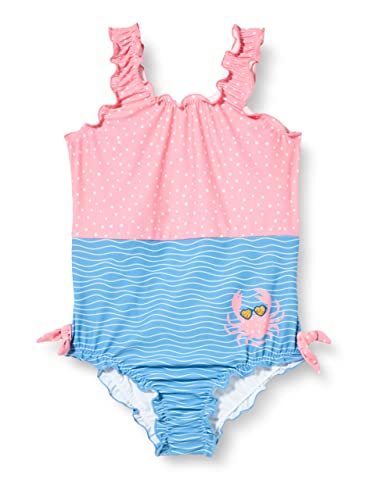 Playshoes Schwimmanzug Badebekleidung Mädchen,Krebs,122-128 von Playshoes