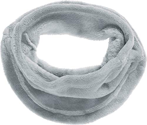 Playshoes Unisex Kinder Fleece-Schlauchschal Winter-Schal, grau Kuschelfleece, one size von Playshoes