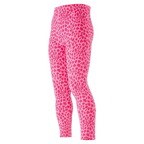 Playshoes Mädchen Leopardenmuster, Oeko-Tex Standard 100 Legging, Rosa (original 900), 86 von Playshoes