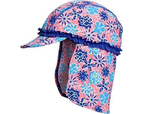 Playshoes Mädchen UV-Schutz Mütze Veilchen 461149, 41 - Mehrfarbig, 53 von Playshoes