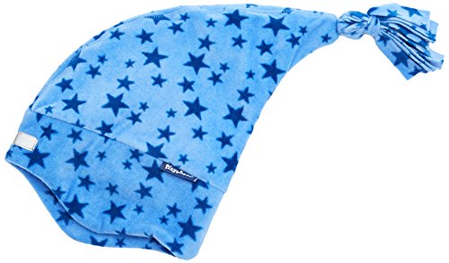 Playshoes Unisex Kinder Fleece-Mütze Wintermütze, Zipfelmütze blau, 53cm von Playshoes