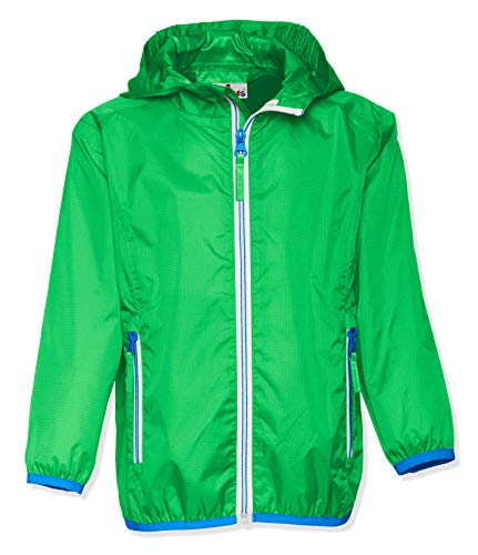 Playshoes Unisex Kinder Faltbare Regen-jacke Funktions-Jacke Regenmantel Regenbekleidung, Grün, 92 EU von Playshoes