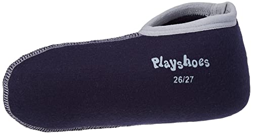 Playshoes Gummistiefelsocken Unisex Kinder,marine/grau,34/35 EU von Playshoes