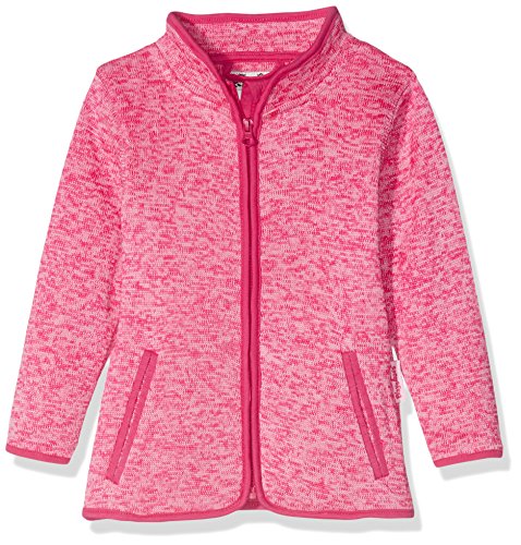 Playshoes Unisex Kinder Fleece-Jacke Outdoor-Oberteil, pink Strickfleece, 116 von Playshoes