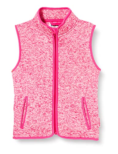 Playshoes Unisex Kinder Fleece Weste Outdoor-Oberteil, pink Strickfleece, 80 von Playshoes