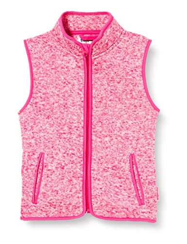 Playshoes Fleece Weste Unisex Kinder Outdoor-Oberteil, pink Strickfleece, 98 von Playshoes