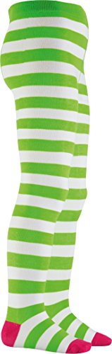 Playshoes Mädchen Strumpfhose Blockringel 499025, 29 - Grün, 122-128 von Playshoes