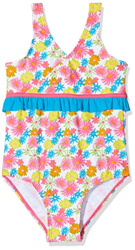 Playshoes Mädchen UV-Schutz Badeanzug Blumenmeer 461153, 18 - Mehrfarbig, 86-92 von Playshoes