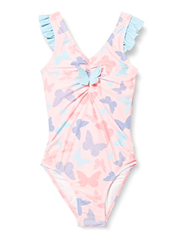 Playshoes Mädchen UV-Schutz Badeanzug Schwimmanzug Badebekleidung, Schmetterlinge, 134/140 von Playshoes