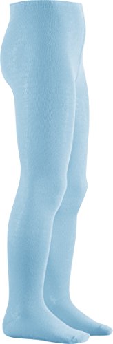 Playshoes Mädchen Uni Strumpfhose, Undurchsichtige, Blau (Bleu 17), 62-68 von Playshoes