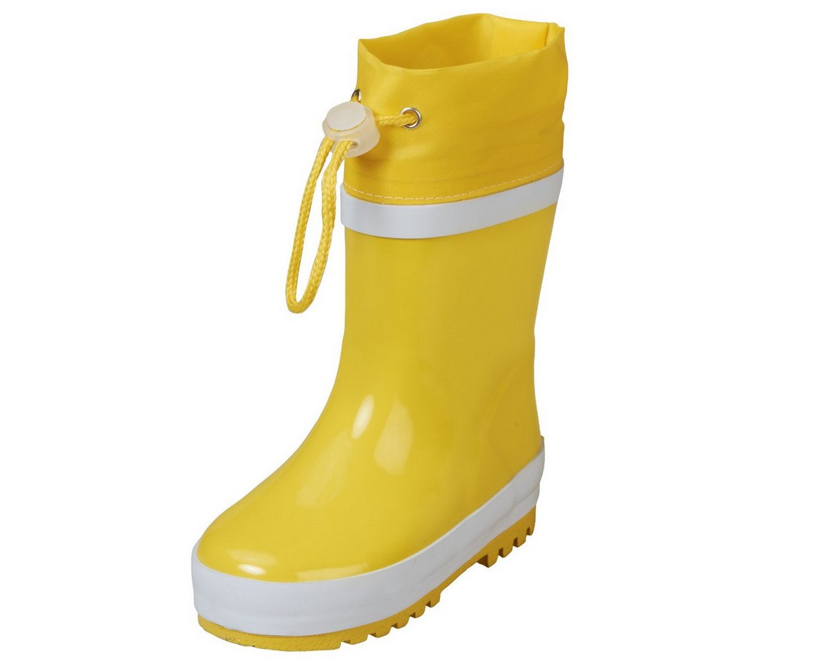 Playshoes Playshoes Kinder Gummistiefel gefüttert gelb EUR 26/27 Gummistiefel von Playshoes