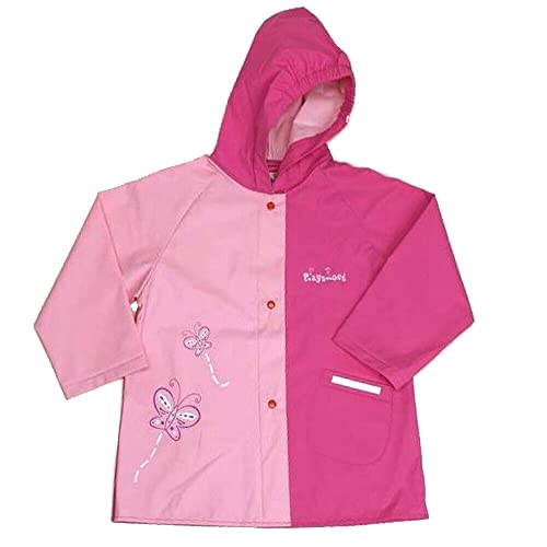 Playshoes Regen-Mantel Schmetterling 408542 Mädchen Regenmntel, Gr. 80 Pink (original 900) von Playshoes