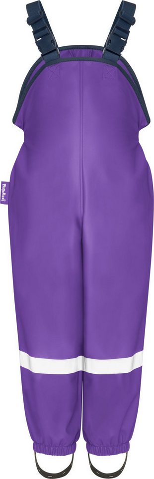 Playshoes Regenhose Regenlatzhose Textilfutter Größe: 86, in lila von Playshoes