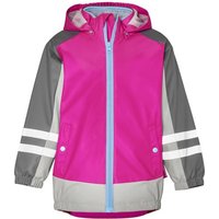 Playshoes Regenjacke 3 in 1 neonpink von Playshoes