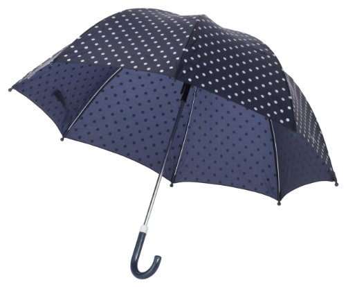 Playshoes Unisex Kinder Regenschirm Punkte 441767, 11 - Marine, Einheitsgröße von Playshoes
