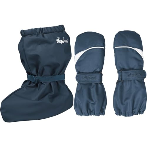 Playshoes Regenschuh Marine Small, Fäustling Marine 2 (ca. 2-4 Jahre) von Playshoes