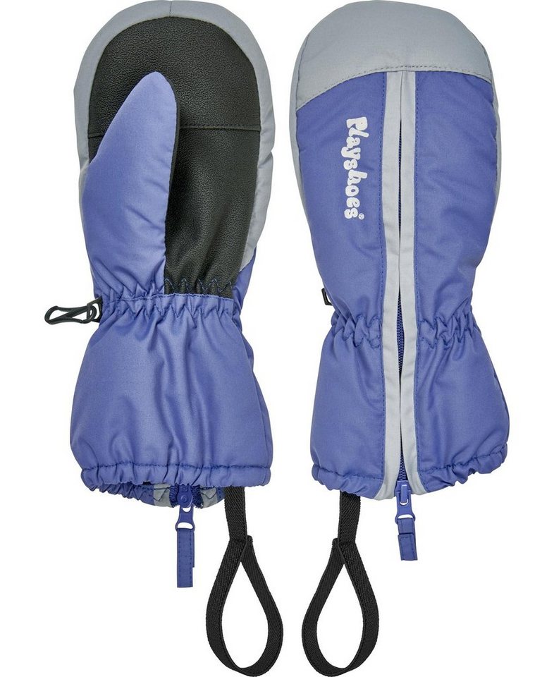 Playshoes Skihandschuhe Fäustlinge mit Reißverschluss von Playshoes