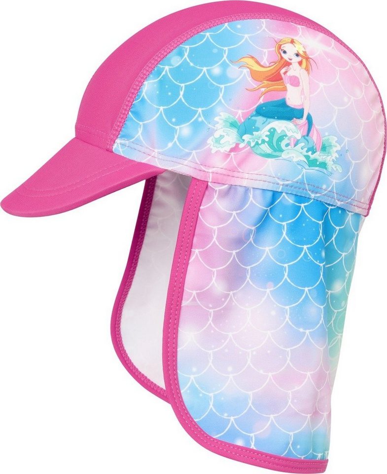 Playshoes Sonnenhut UV-Schutz Mütze Meerjungfrau von Playshoes