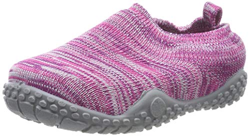 Playshoes Strick, Unisex-Kinder Niedrige Hausschuhe, Pink (Pink 18), 20/21 EU (4 Child UK) von Playshoes