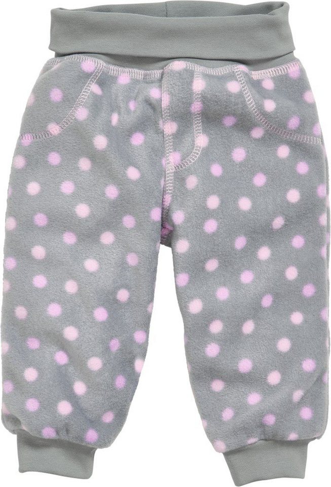 Playshoes Schlupfhose Pumphose Fleece Punkte von Playshoes