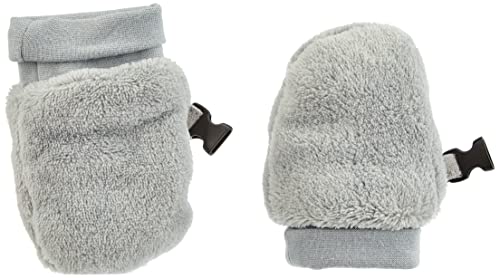 Playshoes Unisex Fleece Fäustlinge, Baby Grau, 6-12 M von Playshoes
