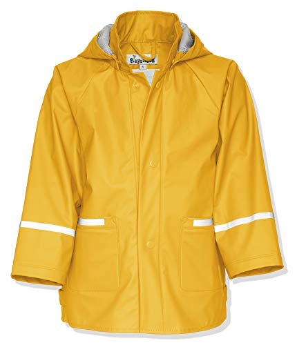 Playshoes Wind- und wasserdicht Regenmantel Regenbekleidung Unisex Kinder,Gelb,80 von Playshoes