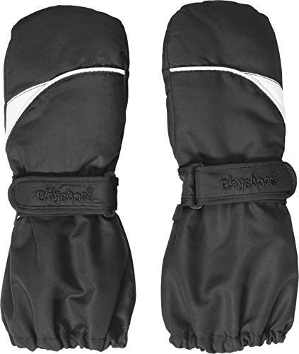 Playshoes Fäustling Unisex Kinder, Schwarz ,3 (ca. 4-6 Jahre) von Playshoes