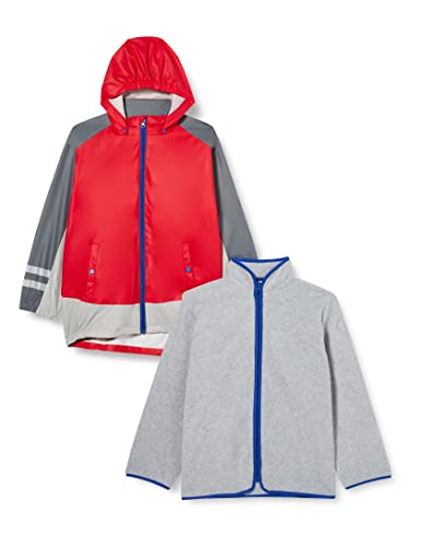 Playshoes Unisex Kinder Wasserdichte Funktions-jacke 3 In 1 Regenmantel Regenjacke Regenbekleidung, Rot, 116 EU Playshoes Unisex Kinder Wasserdichte Funktions-jacke 3 In 1 Regenmantel Regenjacke Regenbekleidung, Rot, 116 EU von Playshoes