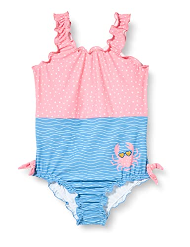 Playshoes Schwimmanzug Badebekleidung Mädchen,Krebs,134-140 von Playshoes
