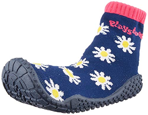 Playshoes Unisex Kinder Aquasocken Wassersportschuh Aquasocken, 174809, Margerite von Playshoes