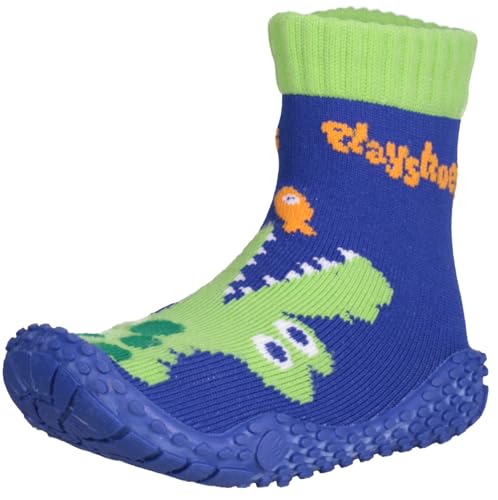 Playshoes Unisex Kinder Aquasocken Wassersportschuh Aquasocken, 174808, Krokodil Playshoes Unisex Kinder Aquasocken Wassersportschuh Aquasocken, 174808, Krokodil von Playshoes
