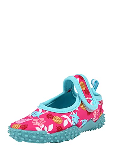 Playshoes Unisex Kinder Aquaschuhe Aqua-Schuhe Flamingo, Türkis Flamingo, 28/29 EU von Playshoes