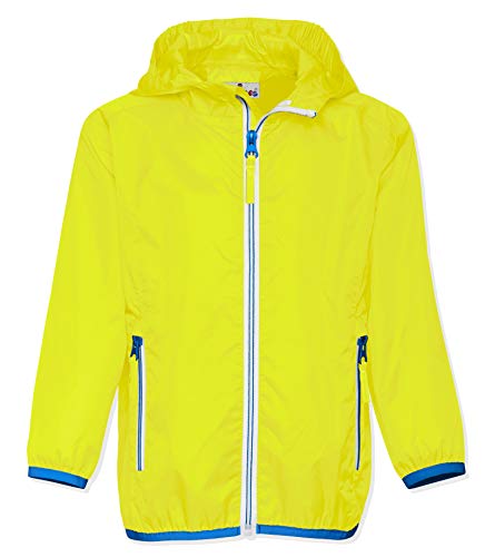 Playshoes Funktions-Jacke Regenmantel Regenbekleidung Unisex Kinder,neongelb,116 von Playshoes