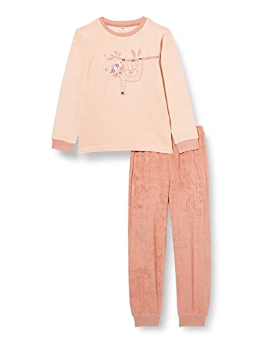 Playshoes Apparel Frottee Schlafanzug Zweiteilig Pyjama Set, rosa, 104 von Playshoes