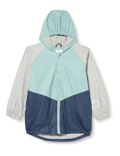 Playshoes Regenmantel Regenjacke Regenbekleidung Unisex Kinder,grün/grau,104 von Playshoes