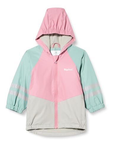 Playshoes Regenmantel Regenjacke Regenbekleidung Unisex Kinder,rosa/grün,128 von Playshoes