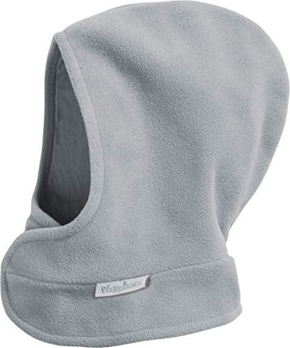 Playshoes Unisex Kinder Fleece-Schlupfmütze Winter-Mütze, grau/melange, 47/49cm von Playshoes