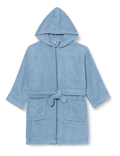 Playshoes Unisex Kinder Frottee-Bademantel Morgenmantel, Jeansblau, 122/128 Playshoes Unisex Kinder Frottee-Bademantel Morgenmantel, Jeansblau, 122/128 von Playshoes