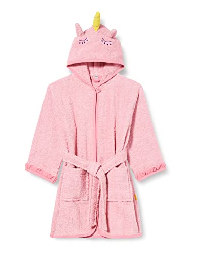 Playshoes Unisex Kinder Frottee-bademantel Morgenmantel, Einhorn, 122-128 EU von Playshoes