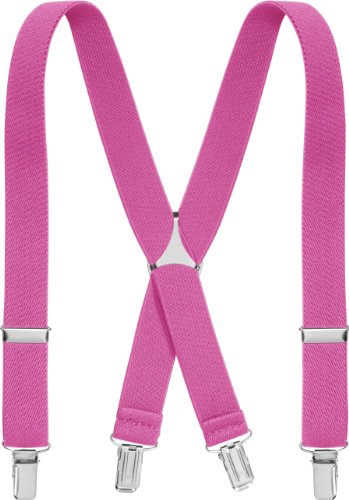 Playshoes Unisex Elastisch Hosenträger, Rosa, 70cm von Playshoes