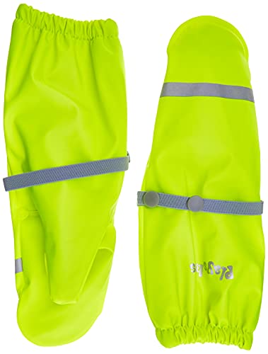 Playshoes Matschhandschuh mit Fleece-Futter Unisex Kinder, neongelb ,3 (ca. 4-6 Jahre) von Playshoes