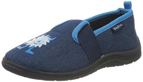 Playshoes Unisex Kinder Hausschuhe, Monster, 30/31 EU von Playshoes