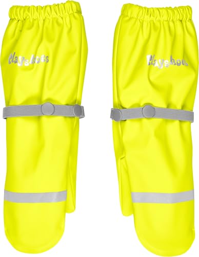Playshoes Matschhandschuh mit Fleece-Futter Unisex Kinder, neongelb ,1 (ca. 1-2 Jahre) von Playshoes