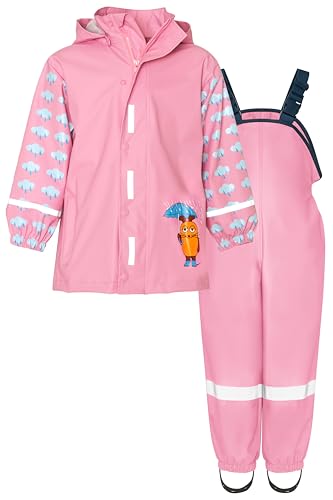 Playshoes Unisex Kinder Regen-Set Regenlatzhose Regenanzug, DIE Maus, 80 (2er Pack) von Playshoes